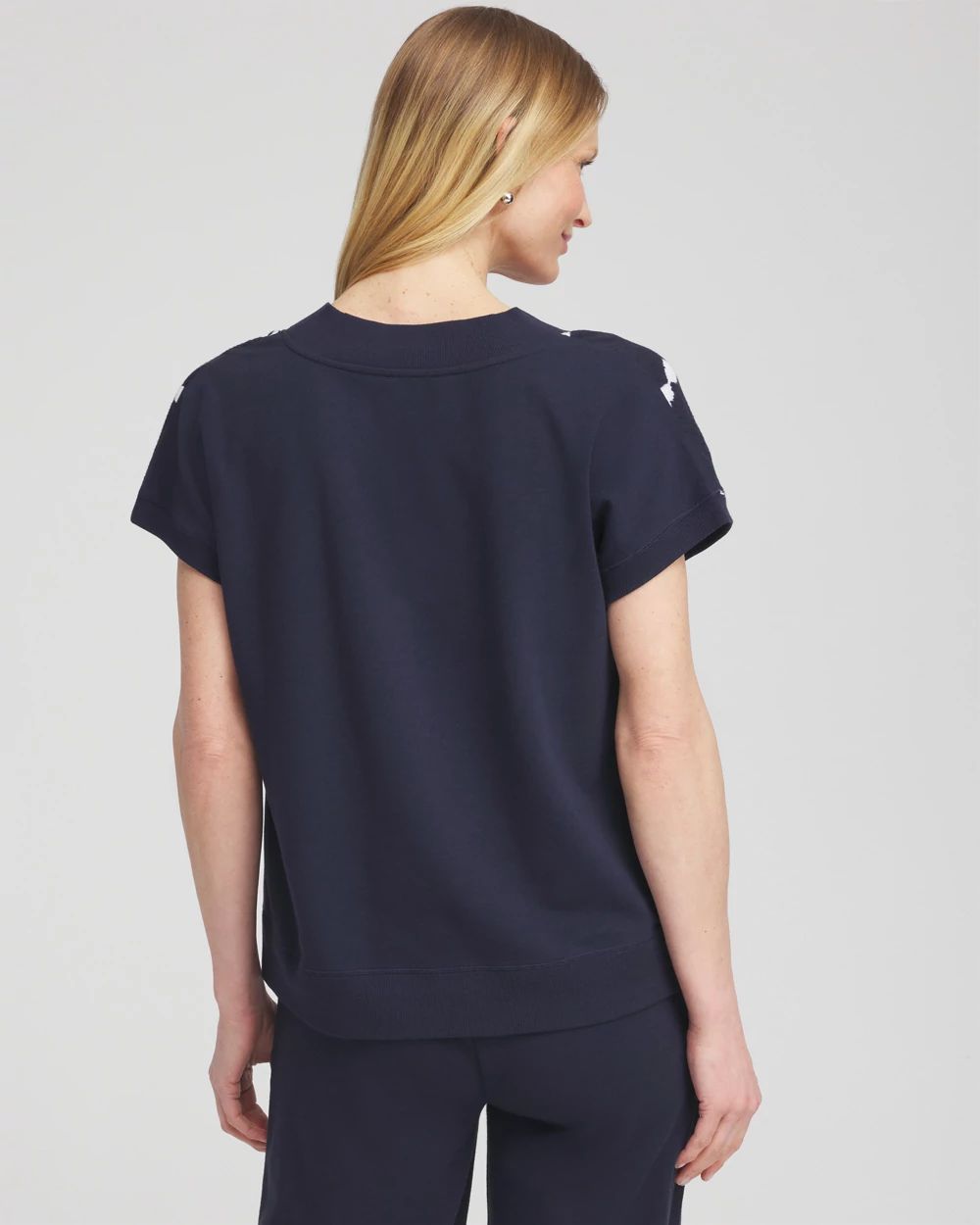 Zenergy® Tie-Dye Gauze Top