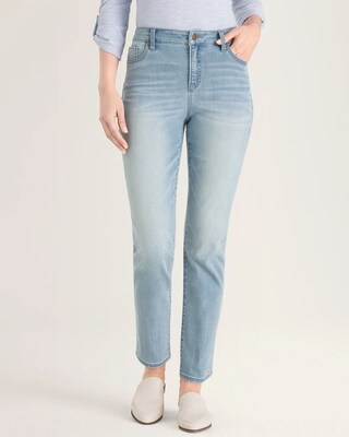 So Slimming Girlfriend Ankle Jeans