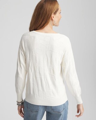 Embellished Valentine's Day Pullover click to view larger image.