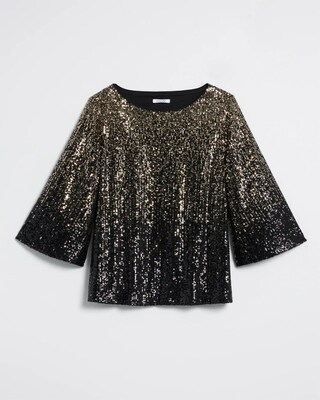 Sequin Ombre Tee