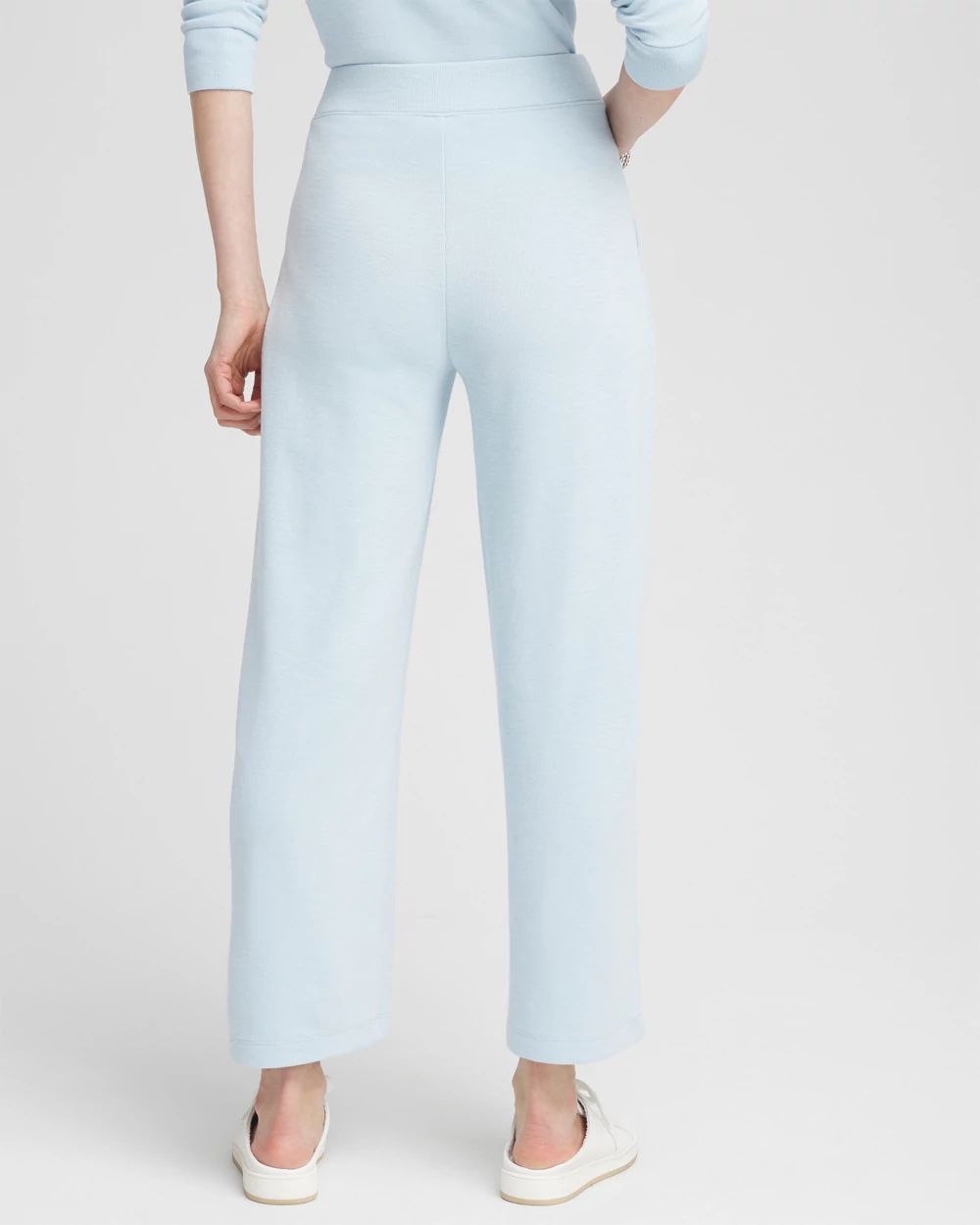 Zenergy® Beach Slub Cropped Pants
