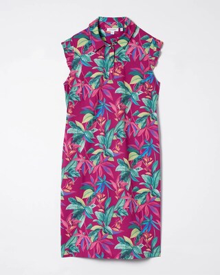 Zenergy UPF Neema Floral Ruffle Dress
