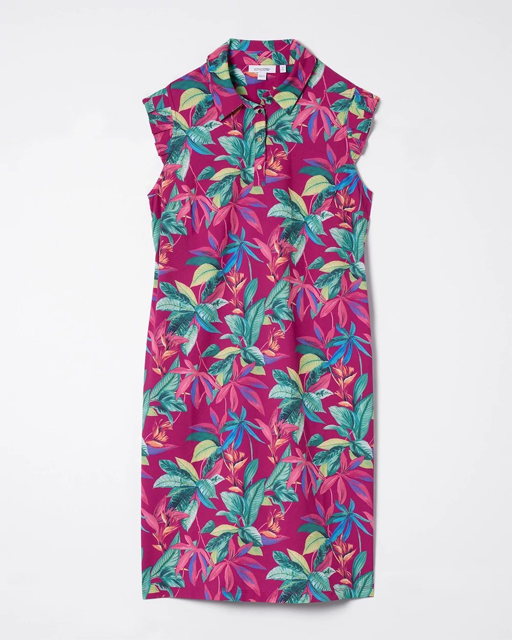 Zenergy UPF Neema Floral Ruffle Dress
