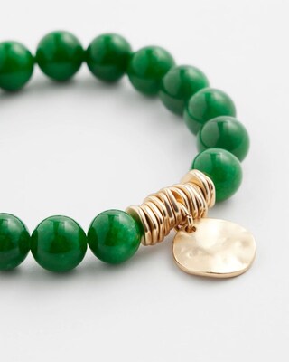 Jade Stretch Bracelet