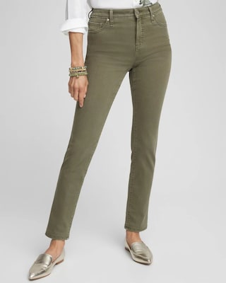 Girlfriend Slim Ankle Jeans