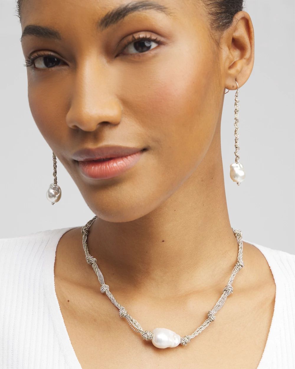 Fresh Water Pearl Convertible Necklace