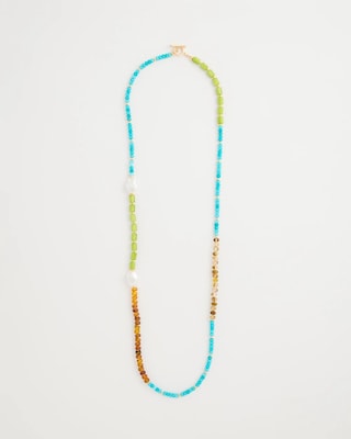 Resin Single-Strand Necklace