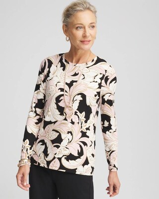 Touch of Cool™ Swirl Layering Tee