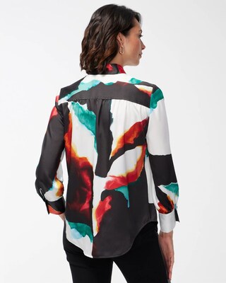 Abstract Print Shirt