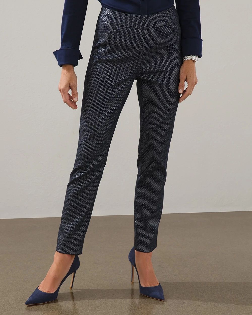 Brigitte Deco Oval Ankle Pants
