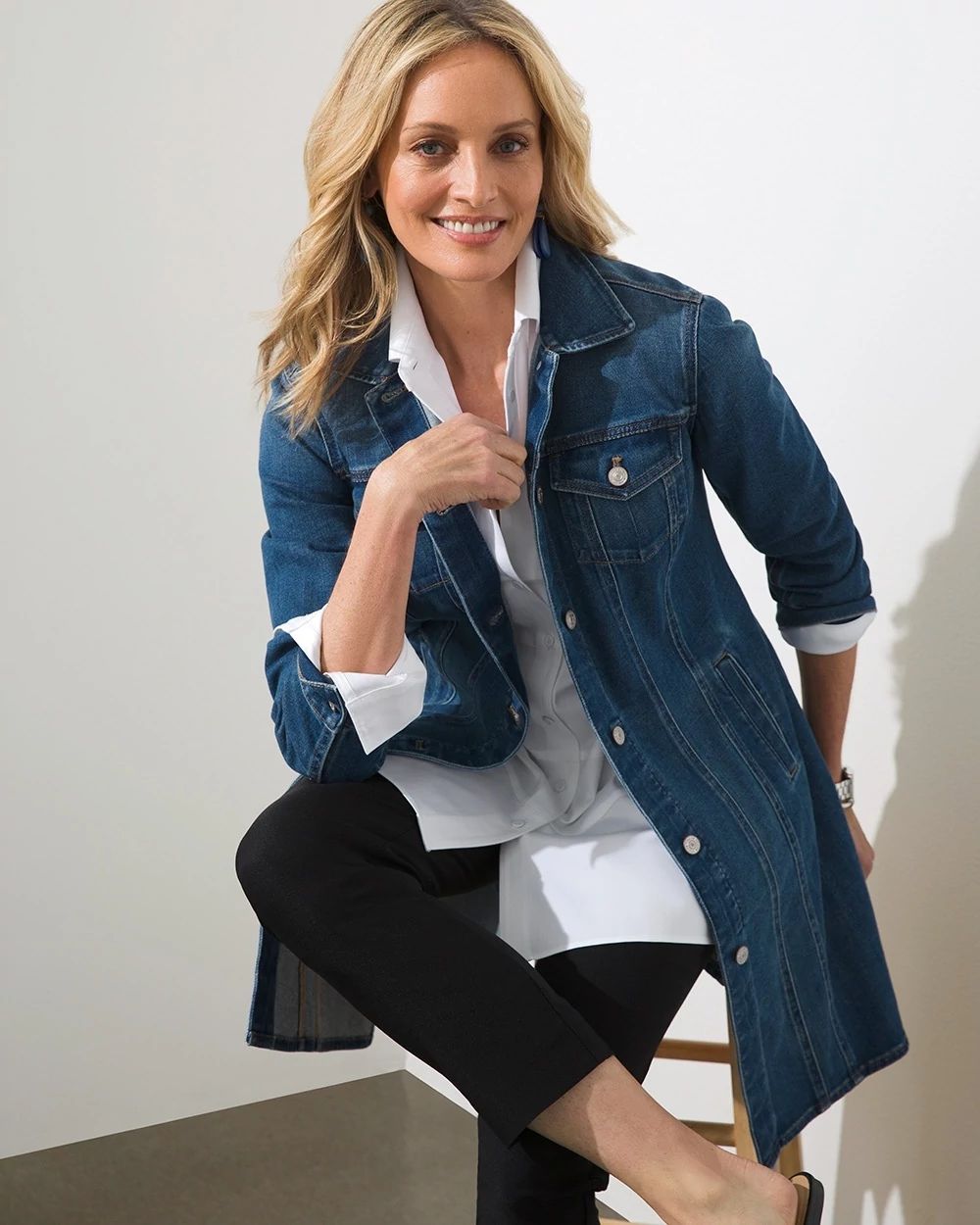 Denim Topper