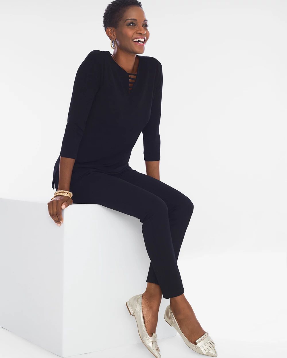 Travelers Collection Crepe Pants
