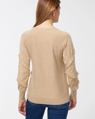 Fringe Pullover Sweater