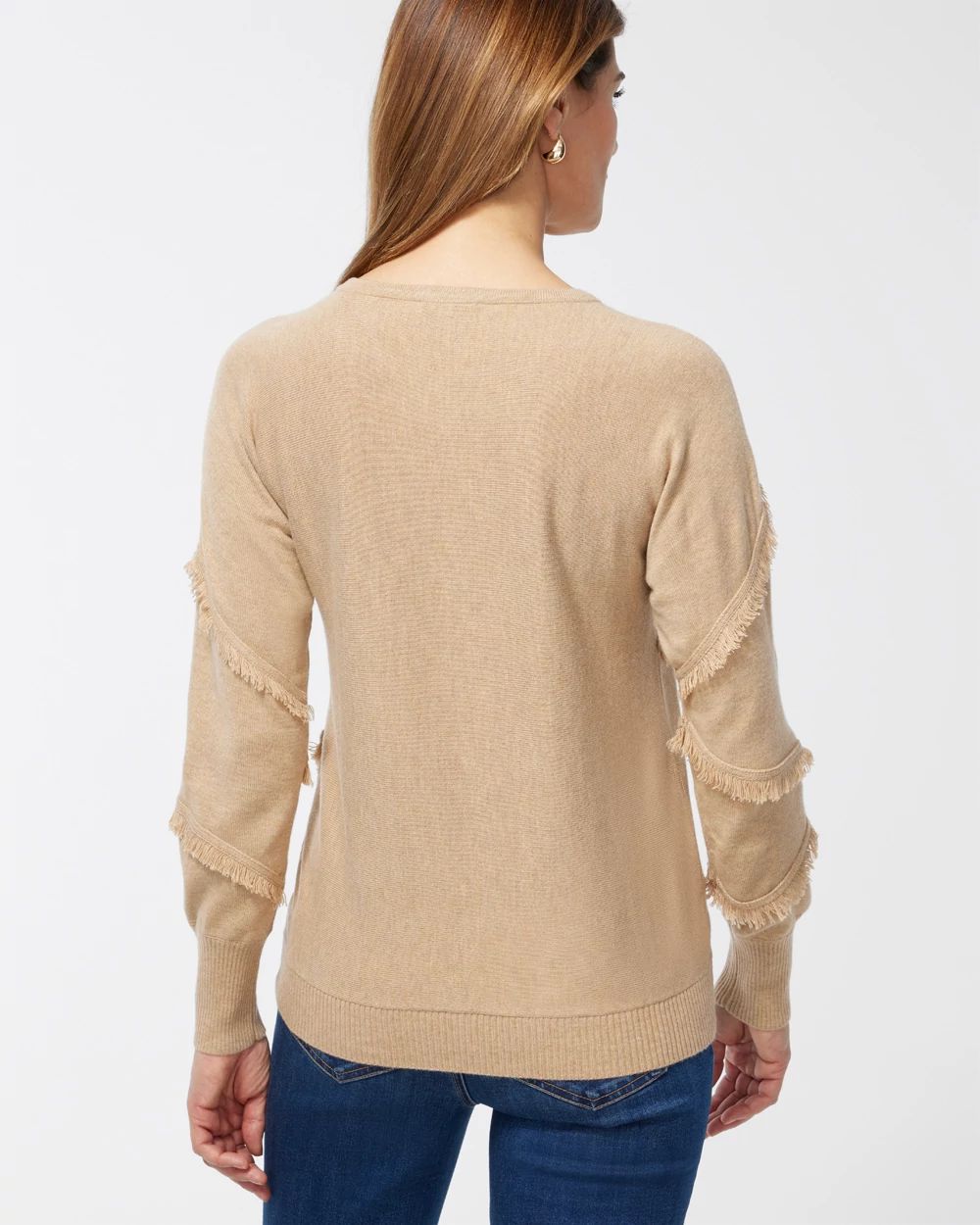 Fringe Pullover Sweater