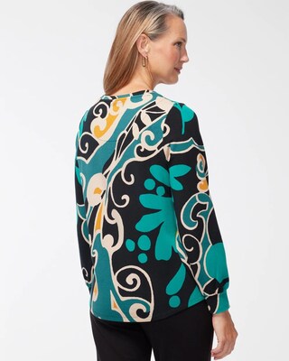 Zenergy French Terry Scrolls Sweatshirt