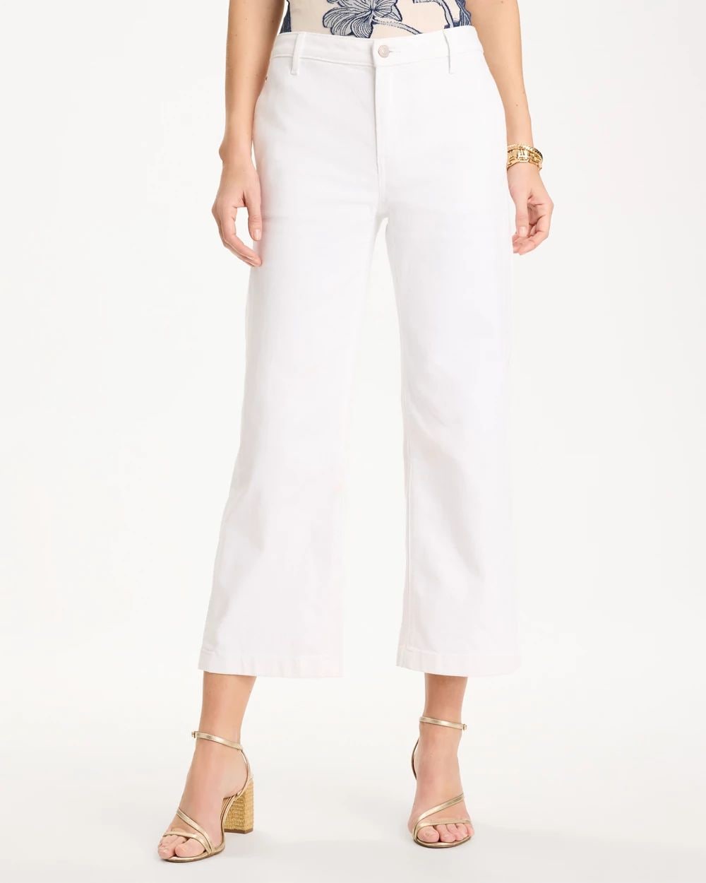 Straight Crop Trouser Jeans