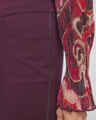Petite Brigitte Beaded Ankle Pants click to view larger image.