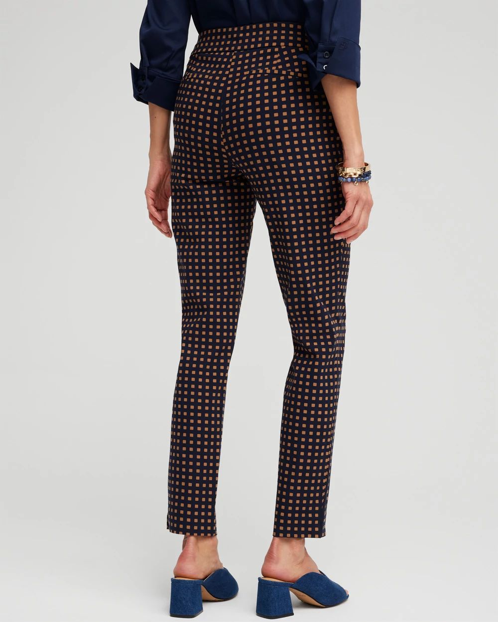 Brigitte Square Dot Ankle Pants