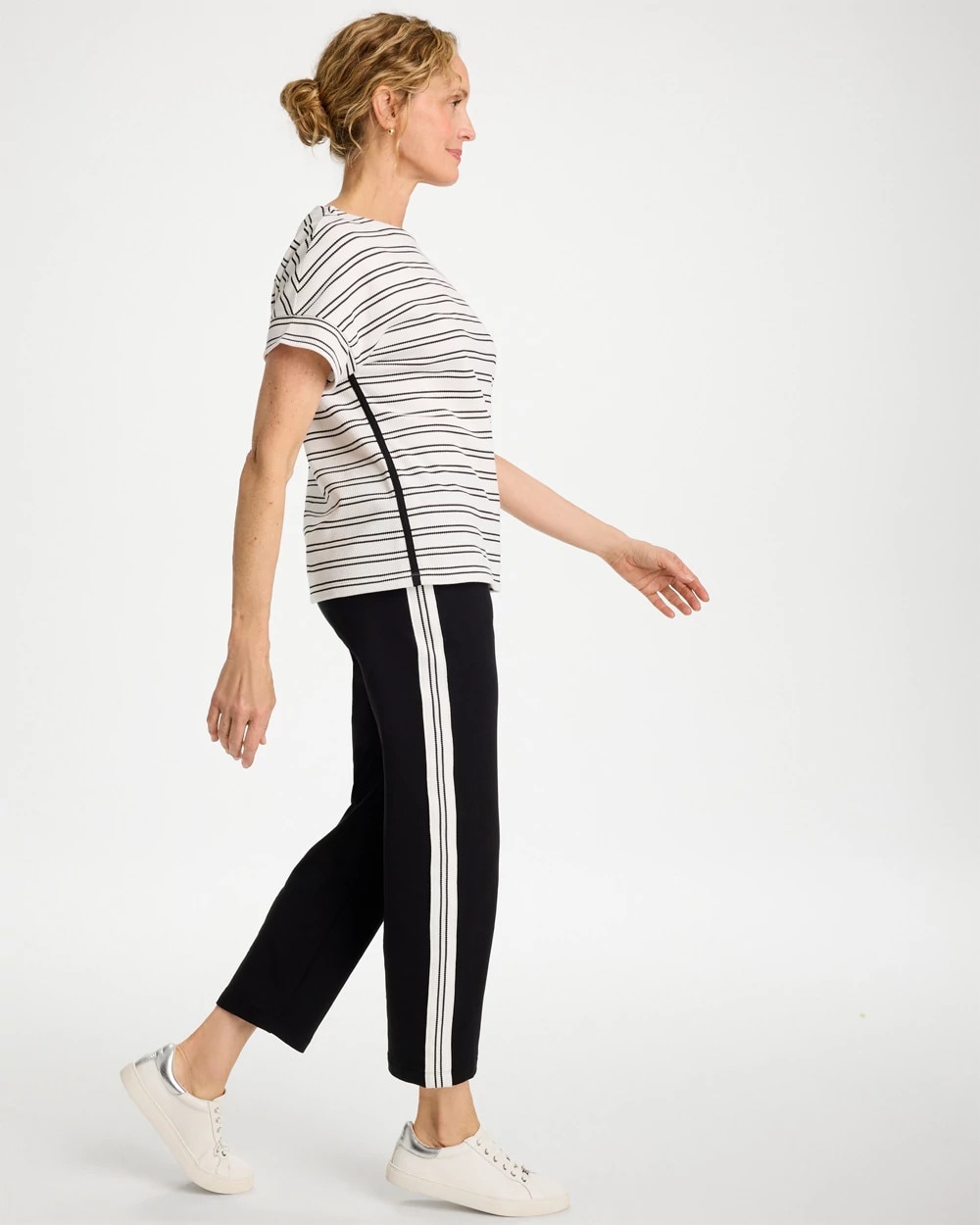 Zenergy® French Terry Striped Crops