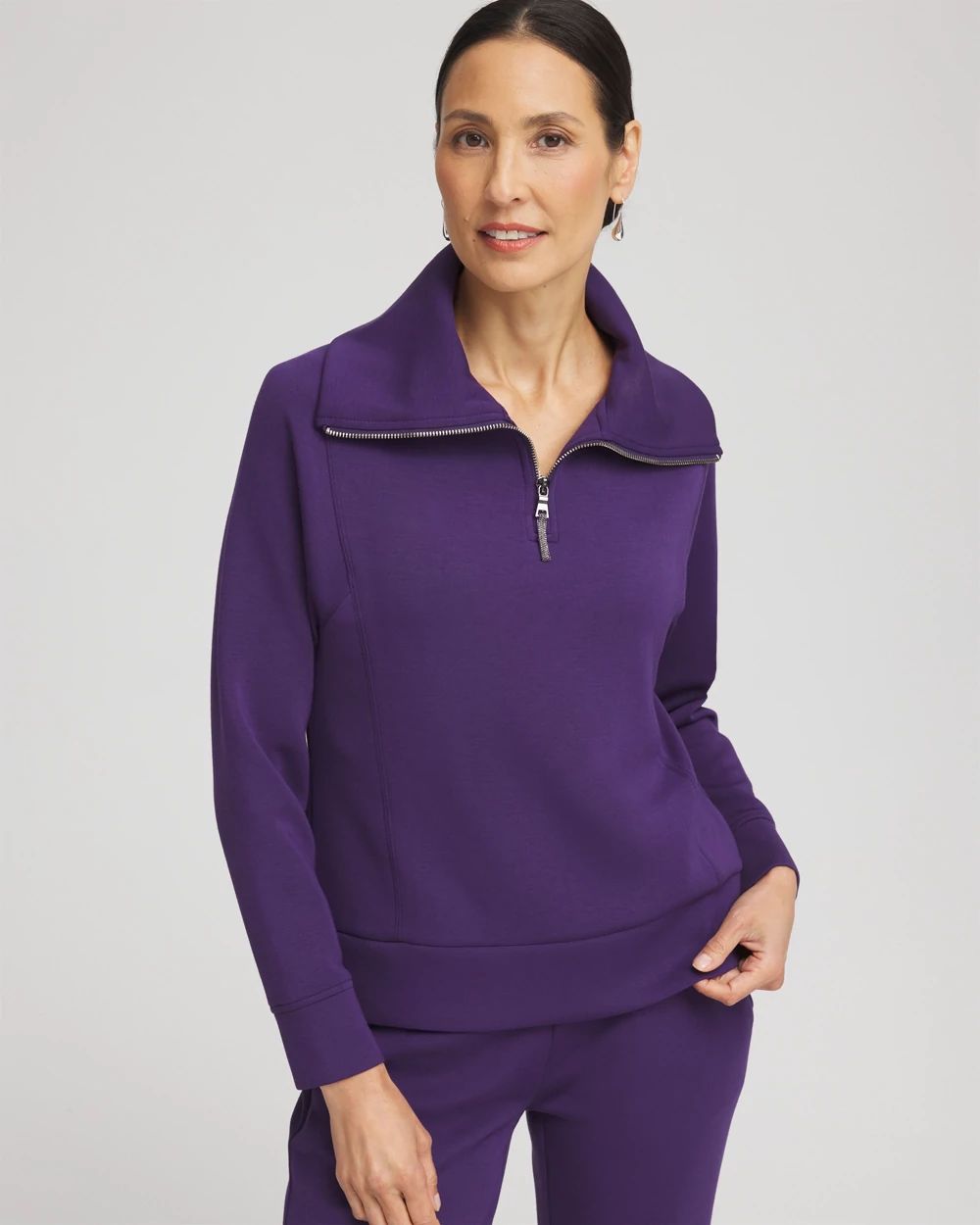 Zenergy® Scuba Zipper Sweatshirt