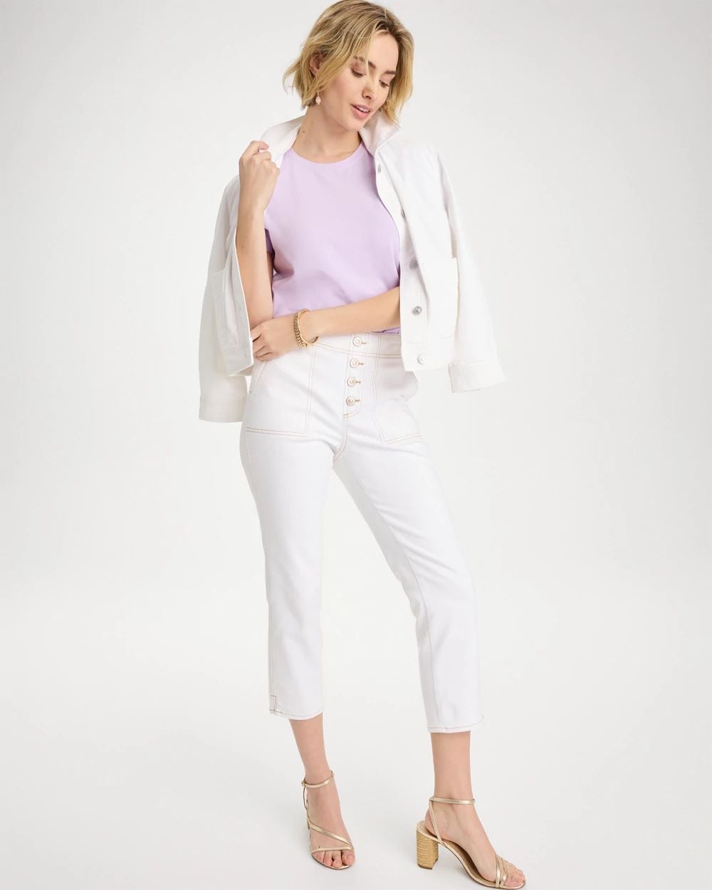 Perfect Crewneck Tee click to view larger image.