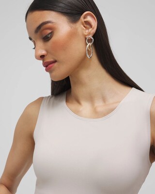 High Neck Microfiber Tank