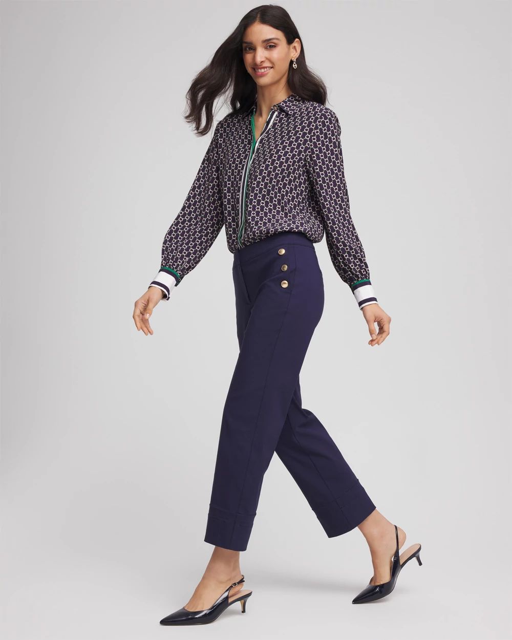 Emme Sailor Straight Crops