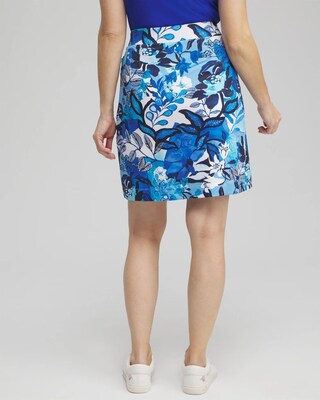 ® UPF Knit Floral Skort click to view larger image.