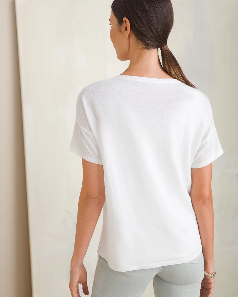 Relaxed Linen Tee