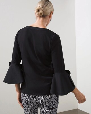 Bow Sleeve Top