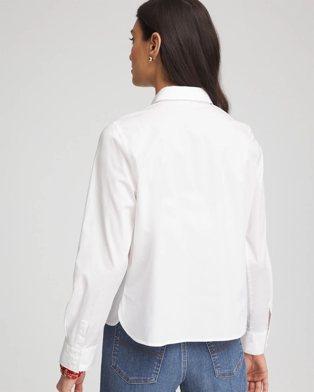 Crystal Heart Poplin Shirt