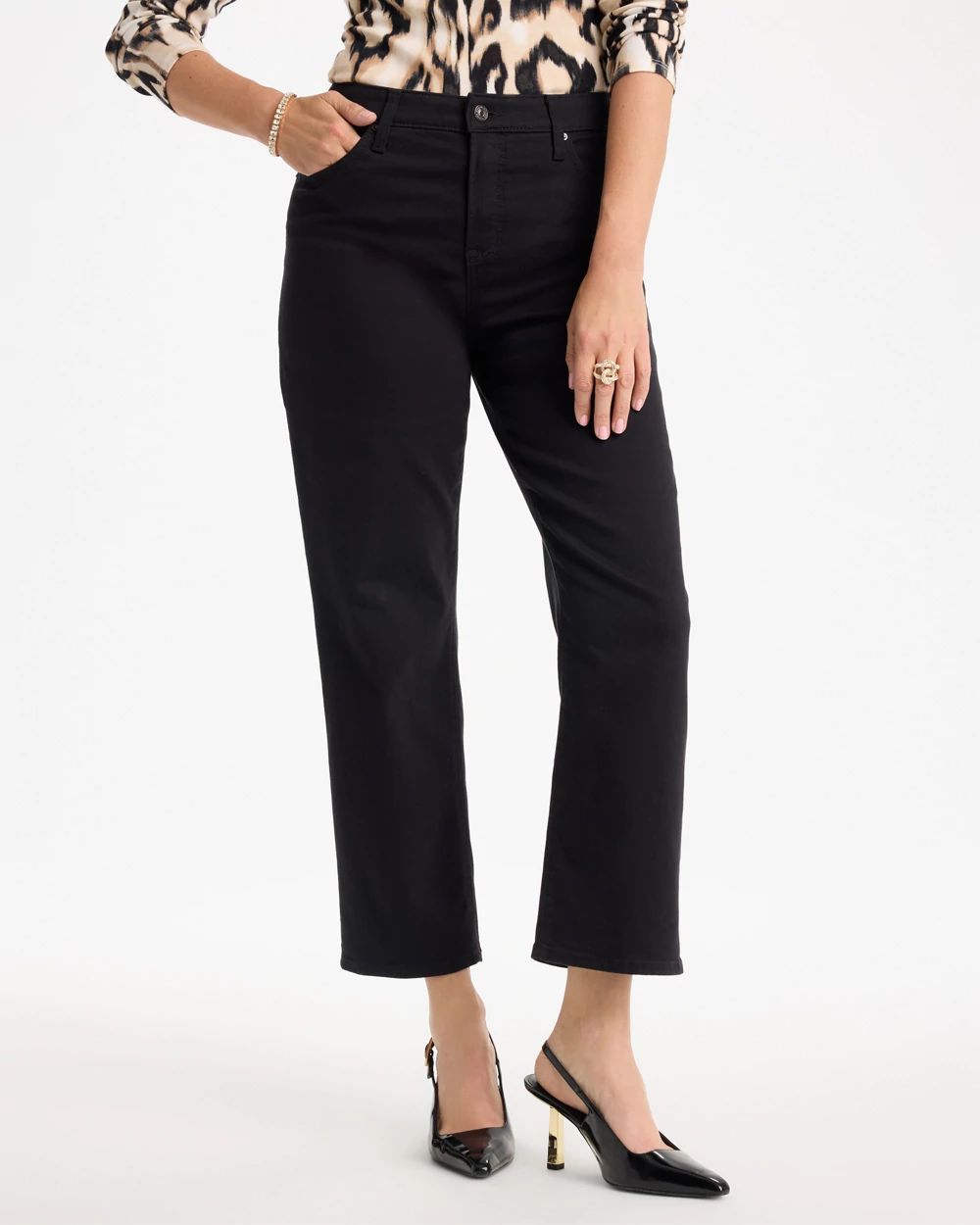 So Slimming Petite Girlfriend Ankle Jeans