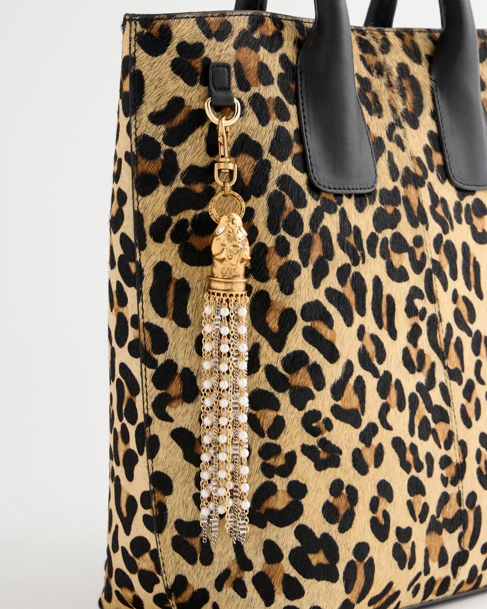 Jaguar Faux Pearl Bag Charm click to view larger image.