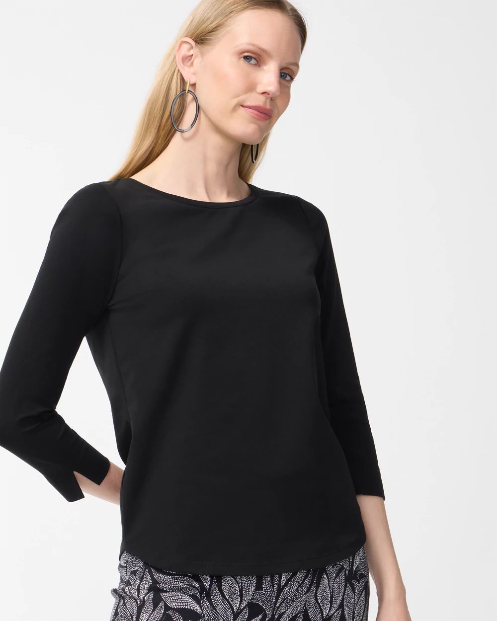 3/4 Sleeve Perfect Tee