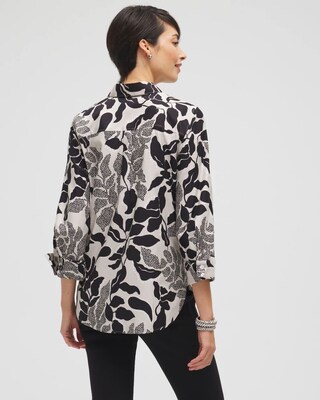 No Iron™ Stretch Floral Shirt