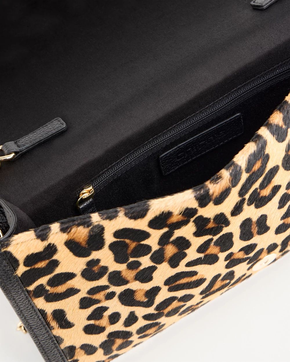 Leopard Envelope Clutch Bag click to view larger image.