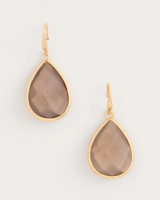 Neutral Teardrop Earrings