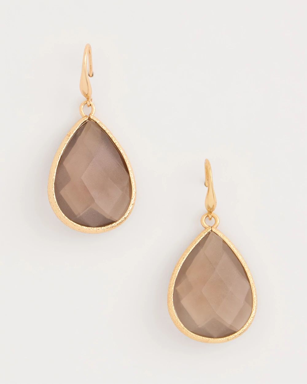 Neutral Teardrop Earrings