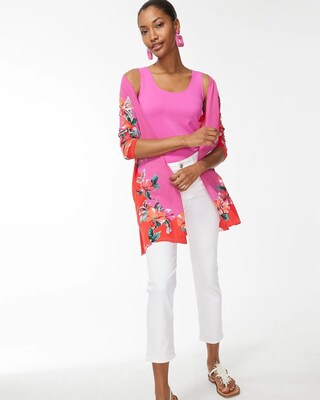 Summer Romance Floral Maxi Cardigan
