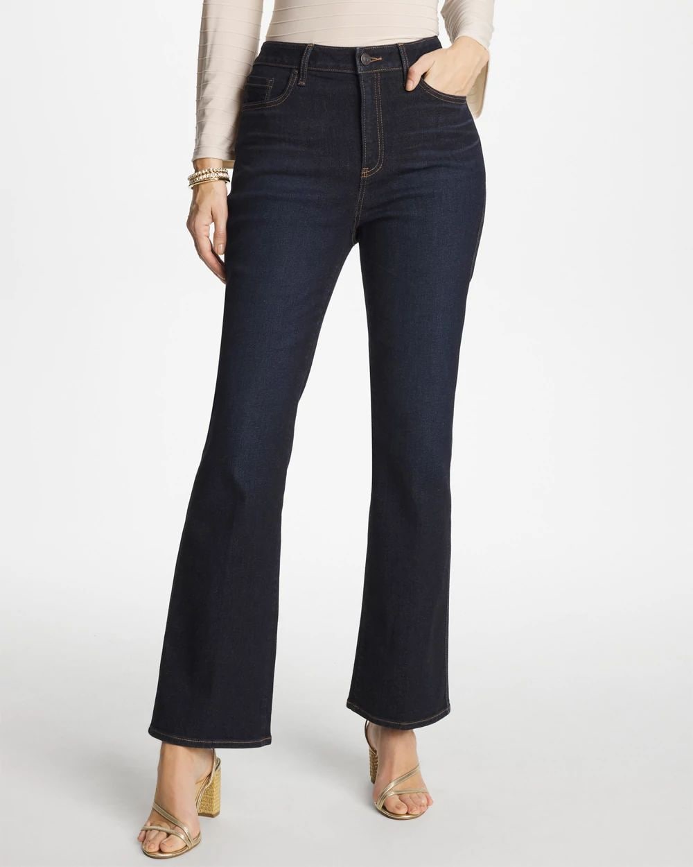 Petite Skinny Bootcut Flared Jeans