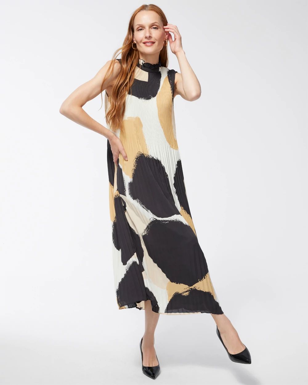 Black Label Pleat Dress