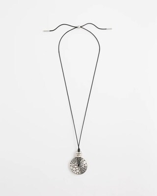 Adjustable Reversible Pendant Necklace