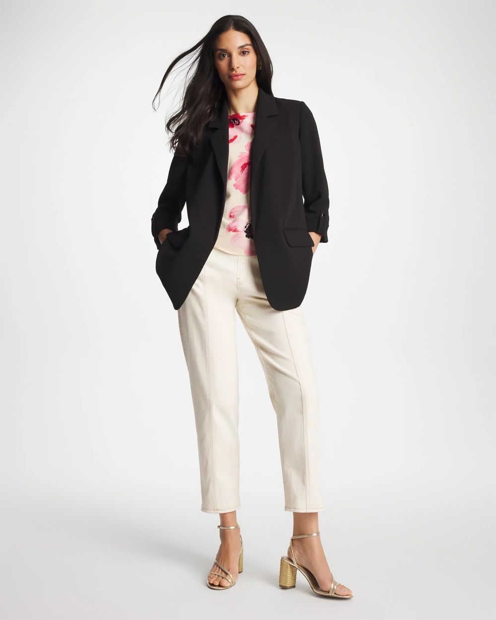 Crepe Blazer