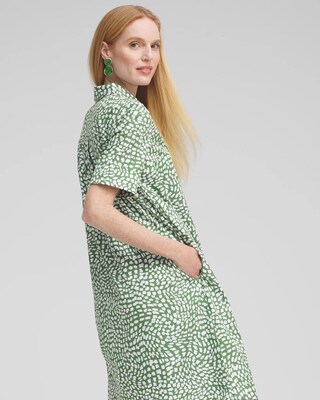 Poplin Popover Shirt Dress