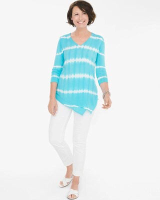 Asymmetrical Tie-Dye Top