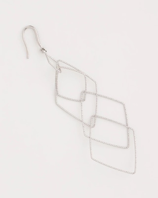 Geo Linear Drop Earrings click to view larger image.