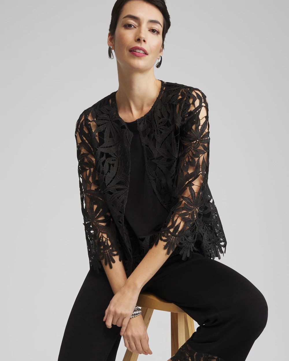 Travelers™ Lace Trim Top