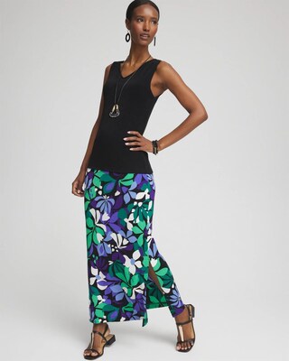 Travelers™ Floral Maxi Skirt click to view larger image.