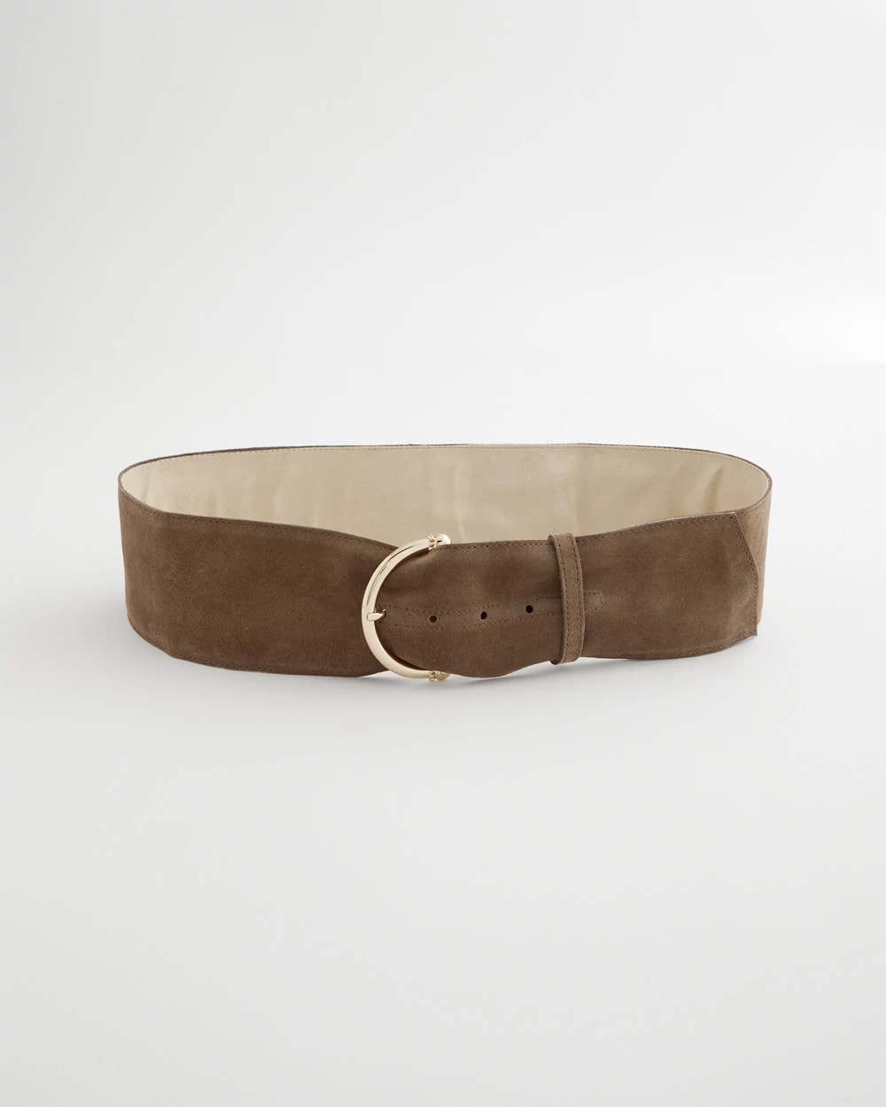 Suede Pull Through Sash Belt