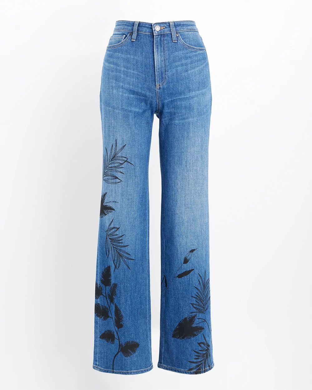 High Rise Wide Leg Jeans